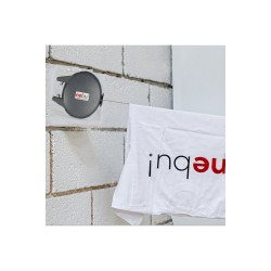Nebu Tek İpli Çek Bırak Çamaşır Askılığı-Antrasit